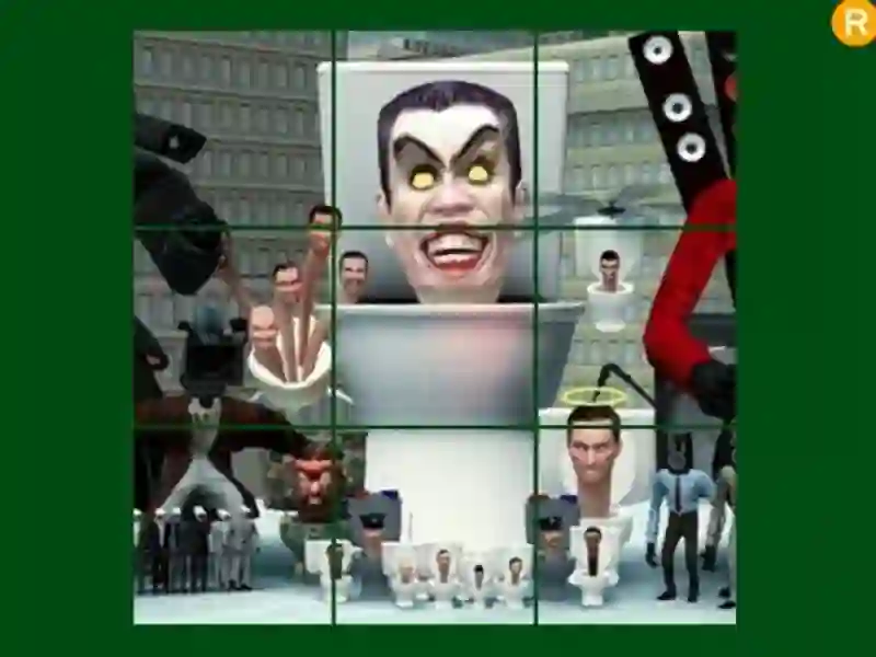 Игра Тоалетна на Skibidi: мобилен пъзел онлайн