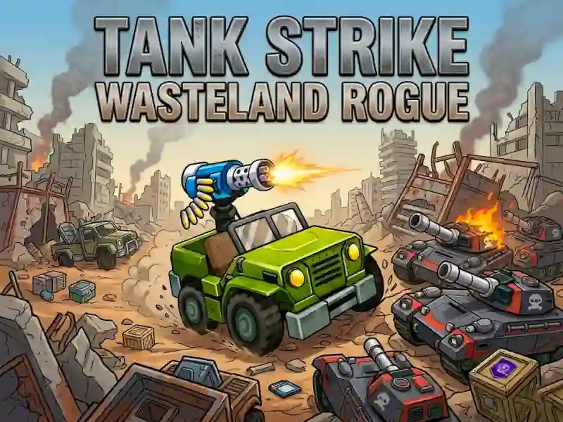 Игра Tank Strike Wasteland Rogue онлайн