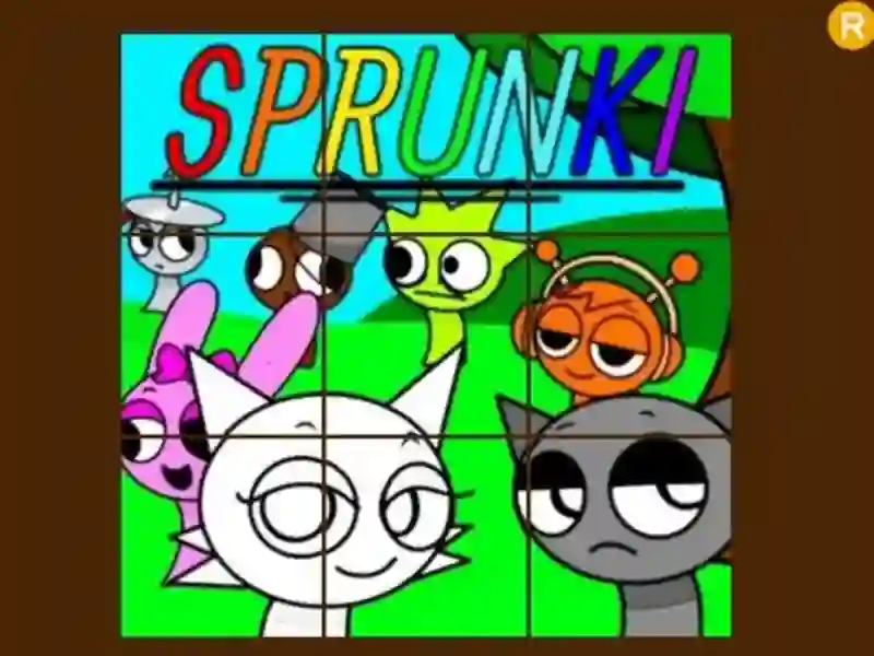 Игра Sprunki: Пъзел онлайн