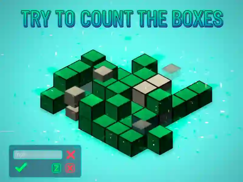 Игра Опитайте да преброите кутиите онлайн