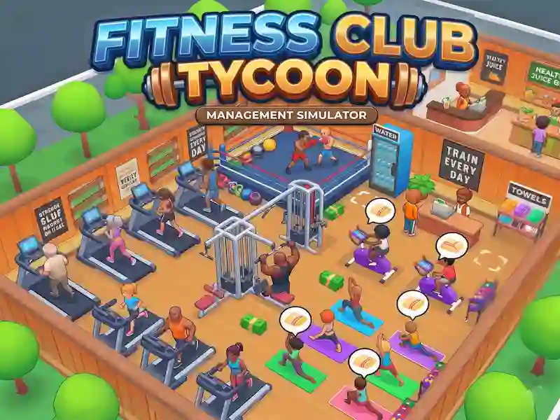 Игра Fitness Club Tycoon онлайн