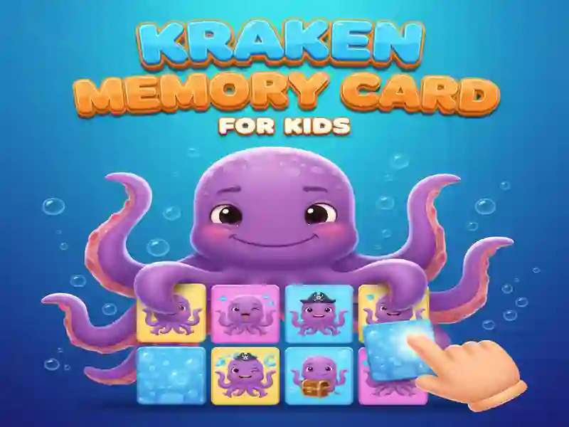 Игра Карта с памет за деца: Kraken онлайн