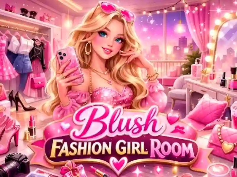 Игра Blush Fashion Girl Room онлайн