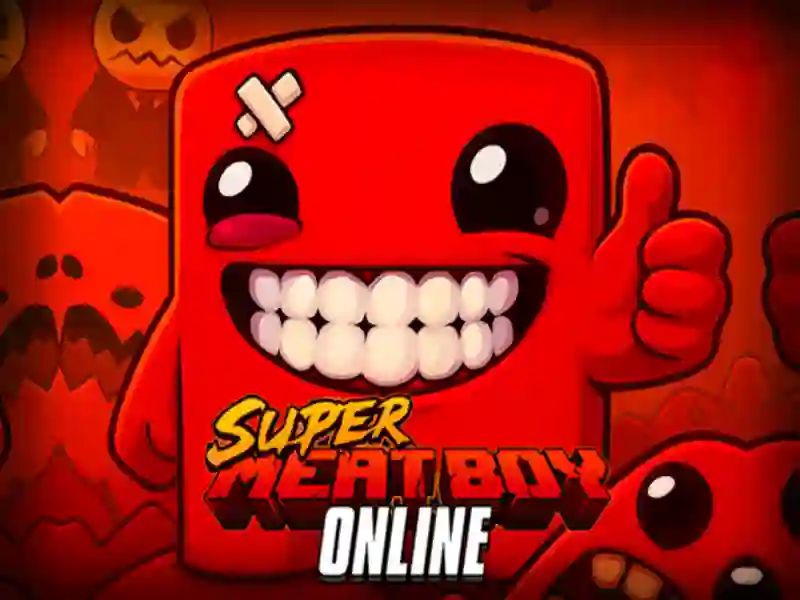Игра Super Meat Boy Online онлайн