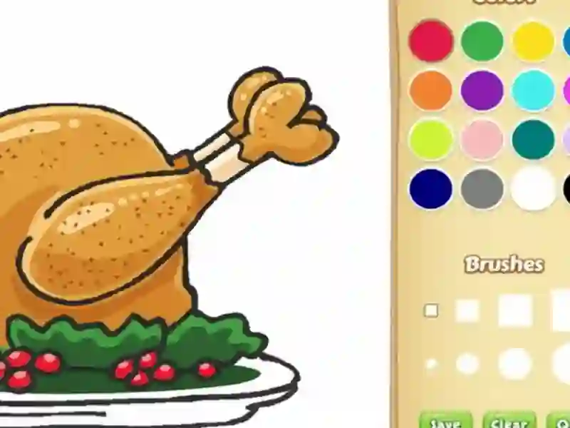 Игра Оцветяване на книги за деца: храна онлайн