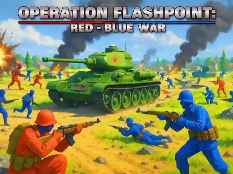 Игра Operation Flashpoint: War of Red and Blue онлайн Игра Operation Flashpoint: War of Red and Blue онлайн