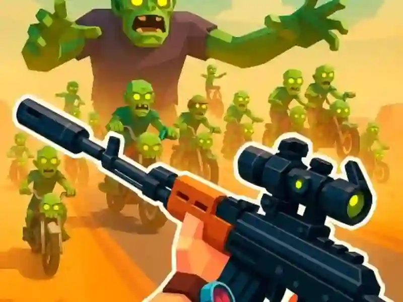 Игра Zombie Road: Училище с унищожение онлайн
