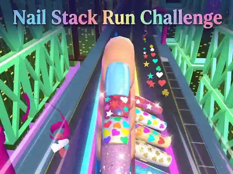 Игра Nail Stack Run Challenge онлайн