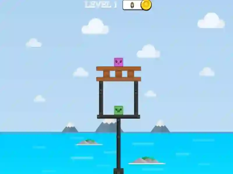 Игра Кръгъл блок-птица онлайн