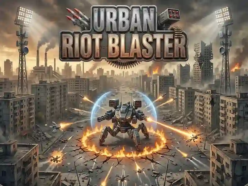 Игра City Riot Blaster онлайн