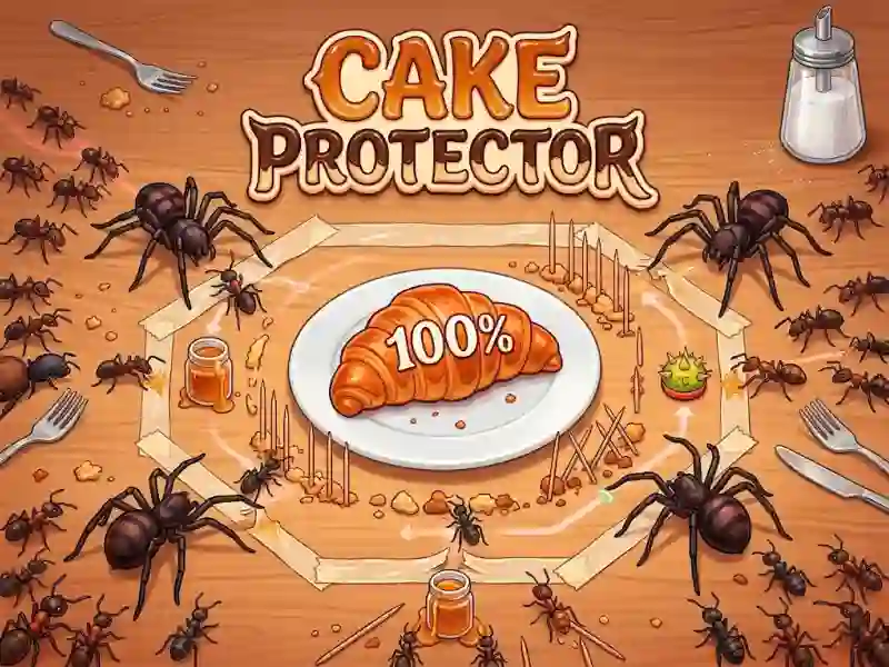 Игра Cake Protector онлайн