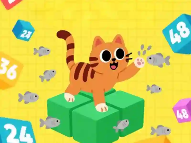 Игра Сливането на кубчета онлайн