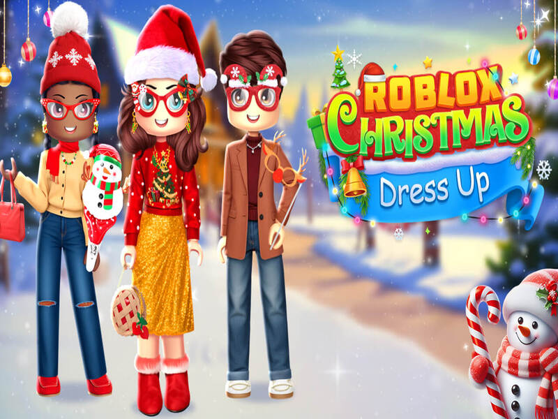 Игра Roblox: Коледно облекло онлайн