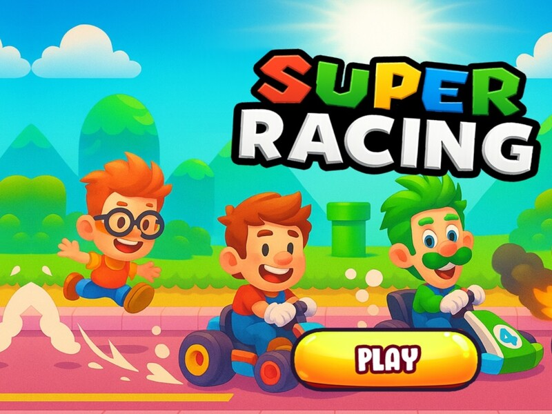 Игра Супер състезания онлайн