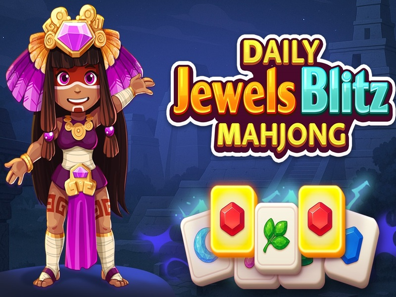 Игра Ежедневни бижута: Blitz-Majong онлайн