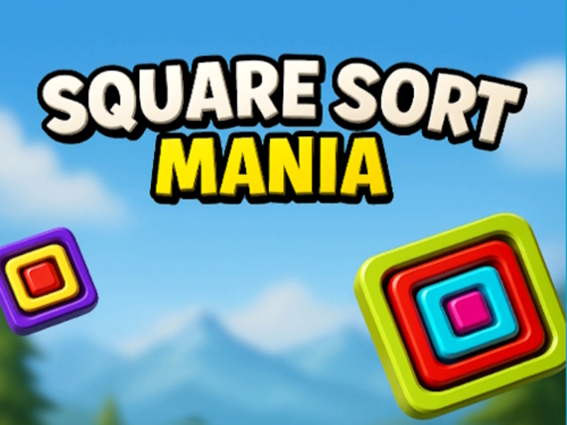 Игра Квадратна сортиране на мания онлайн