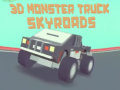 Игра 3D Монстър Трак Skyroads онлайн