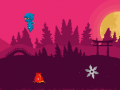 Игра Скачащи Нинджа Deluxe онлайн