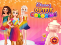Игра Оцветяване на облекла Disney онлайн