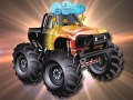 Игра Скрити звезди на карикатурни камиони онлайн