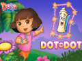 Игра Дора Изследователя: Свържи Точките онлайн