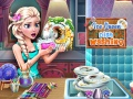Игра Измиване на чинии от Ледената кралица онлайн