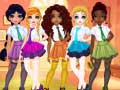 Игра Принцеси BFF Бързат За Училище онлайн