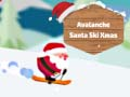 Игра Лавина на Дядо Коледа Ски Коледа онлайн
