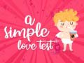 Игра Прост тест за любов онлайн