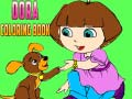 Игра Оцветяваща книга на Дора онлайн