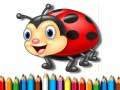 Игра Книга за оцветяване на калинка онлайн