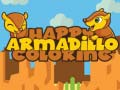 Игра Щастлив броненосец оцветяване онлайн