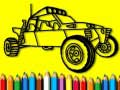 Игра Обратно в училище: Книга за оцветяване на рали автомобили онлайн