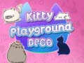 Игра Декор на Игровата Плейграунд за Котки онлайн