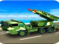 Игра Ракетна атака на американската армия: шофиране на военен камион онлайн
