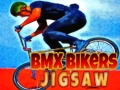 Игра Пъзел с байкери BMX онлайн