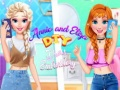 Игра Анни и Елиза DIY Бродерия на рокли онлайн