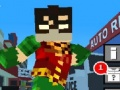 Игра Teen Titans Go: Minecraft Тийнейджър Бегач 3D онлайн