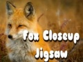 Игра Пъзел на лисица отблизо онлайн