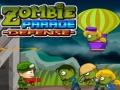 Игра Защита на Зомби Парада онлайн
