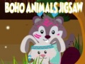 Игра Бохо Животни Пъзел онлайн