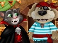 Игра Говорещият Том и Анджела: Хелоуин партия онлайн