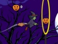 Игра Летяща вещица Хелоуин онлайн