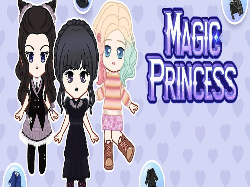 Игра Magic Princess: Ние обличаме кукла онлайн