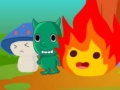 Игра Приключение с Огнена и Водна Топка 4 онлайн