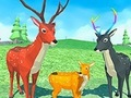 Игра Симулатор на Елени: Животинско Семейство онлайн