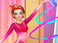 Игра Гимнастически игри за момичета: обличане онлайн