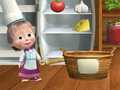 Игра Маша и Мечока: Игра с Пица онлайн