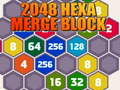 Игра 2048 Хекса Сливане Блок онлайн