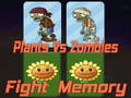 Игра Plants vs Zombies Битка Памет онлайн